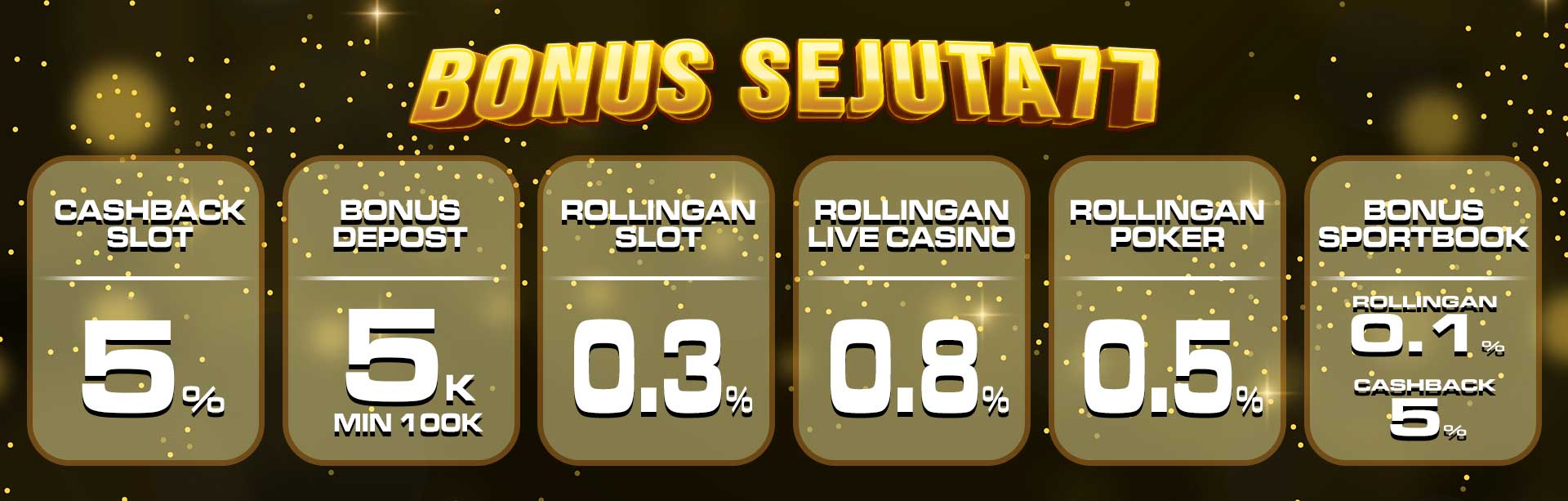 Bonus Promosi Sejuta77